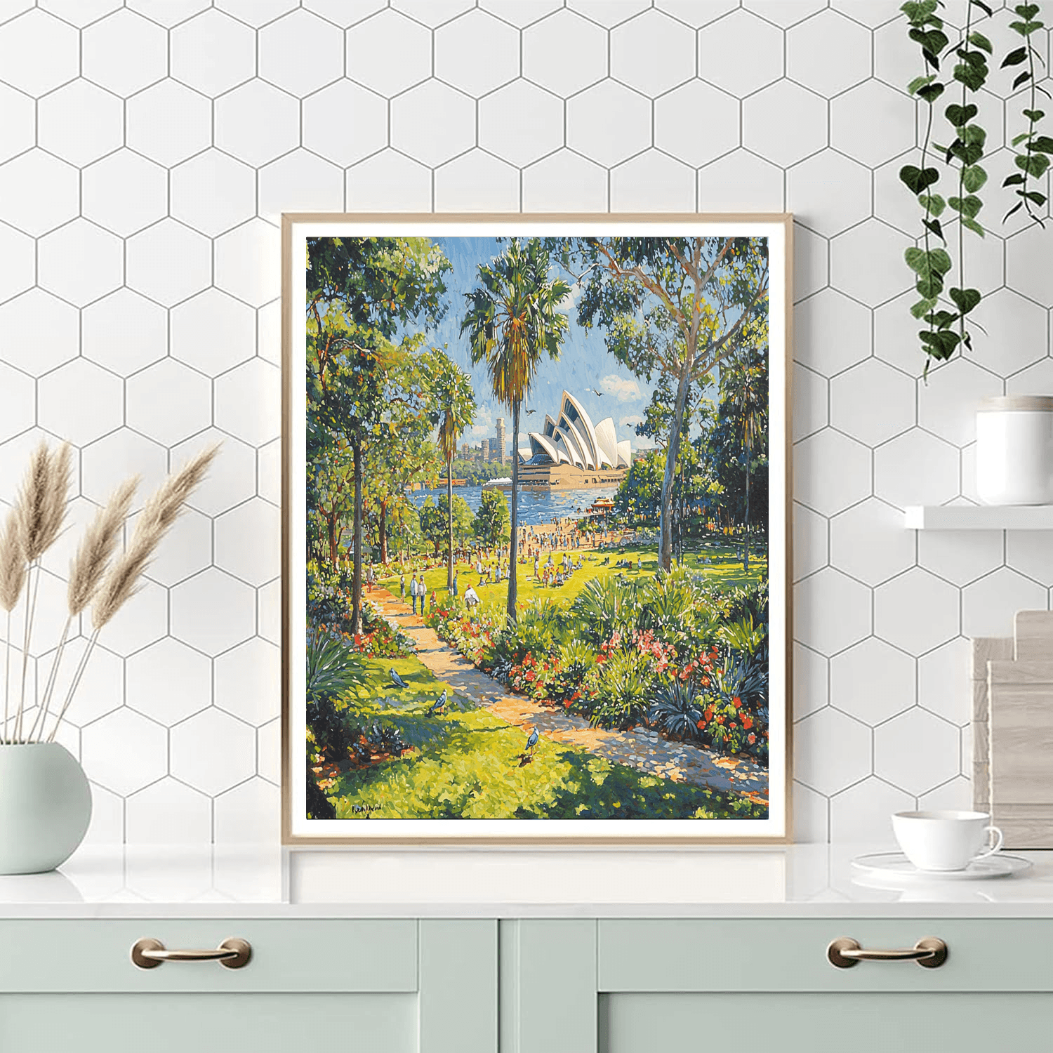Royal Botanic Gardens Paint By Numbers