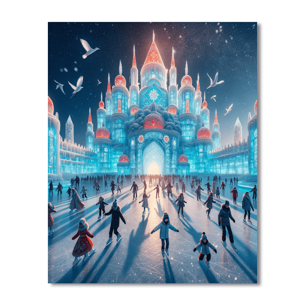 Harbin Ice And Snow Festival - Harbin, China Paint By Numbers