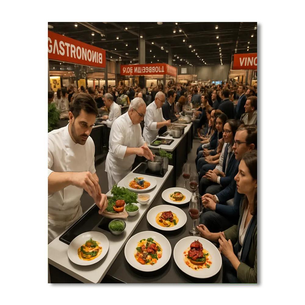 Gastronomika - Spain Painting Number Kit