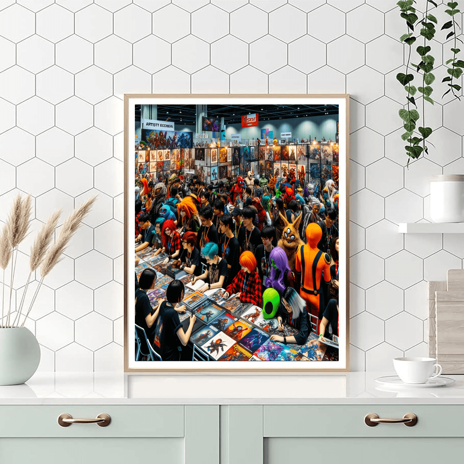 San Diego Comic-con - California, Usa Painting By Numbers Kit