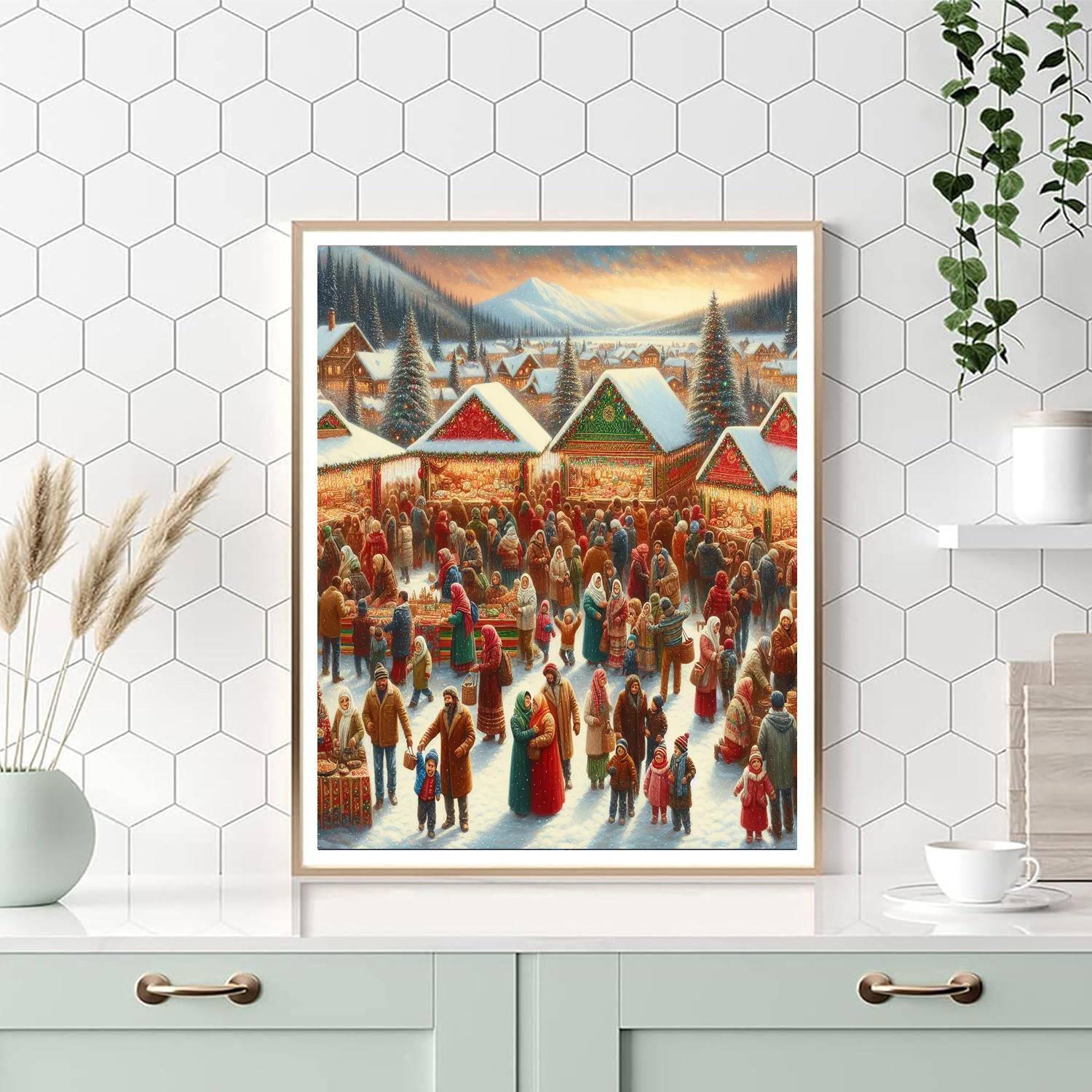 Winter Festival Joy Paint By Number