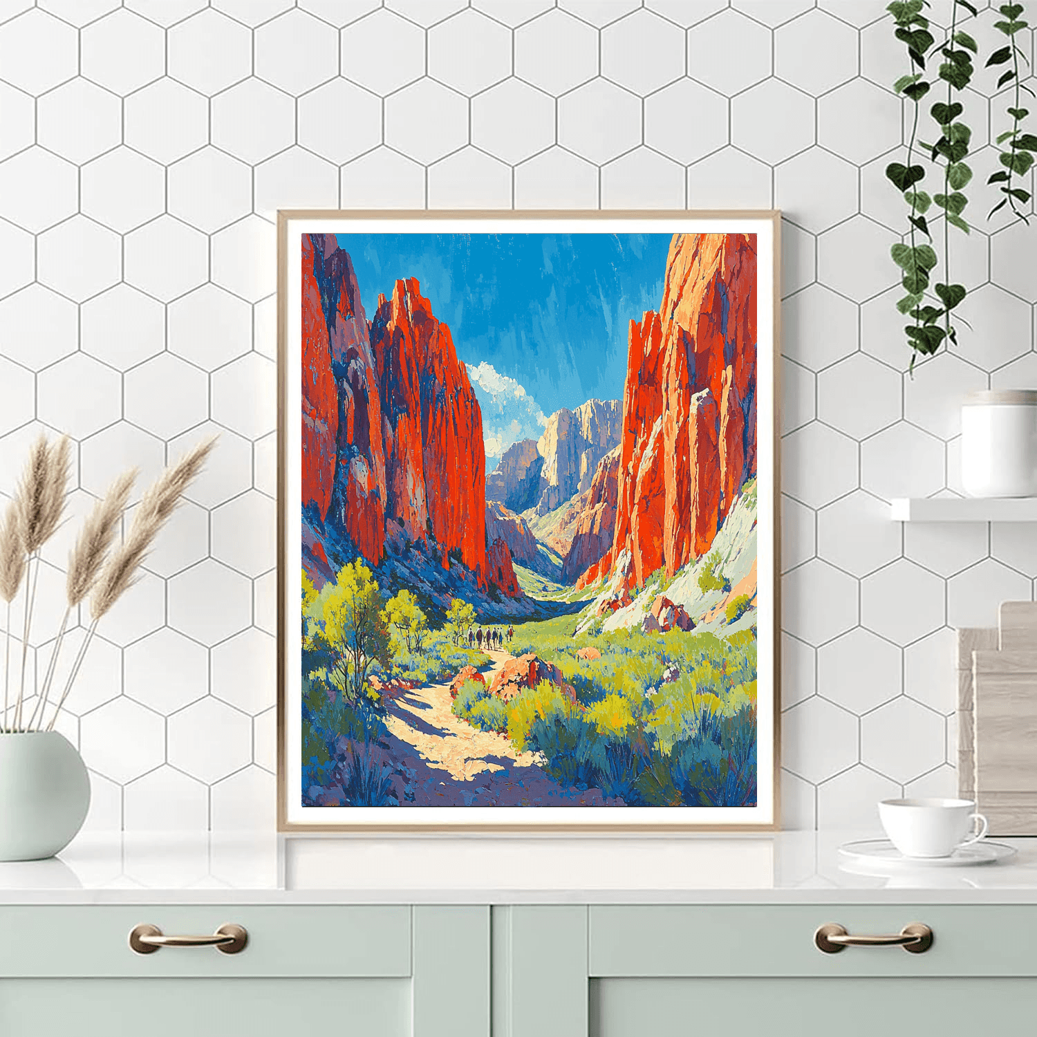 Red Rock Canyon Numbered Painting Kits