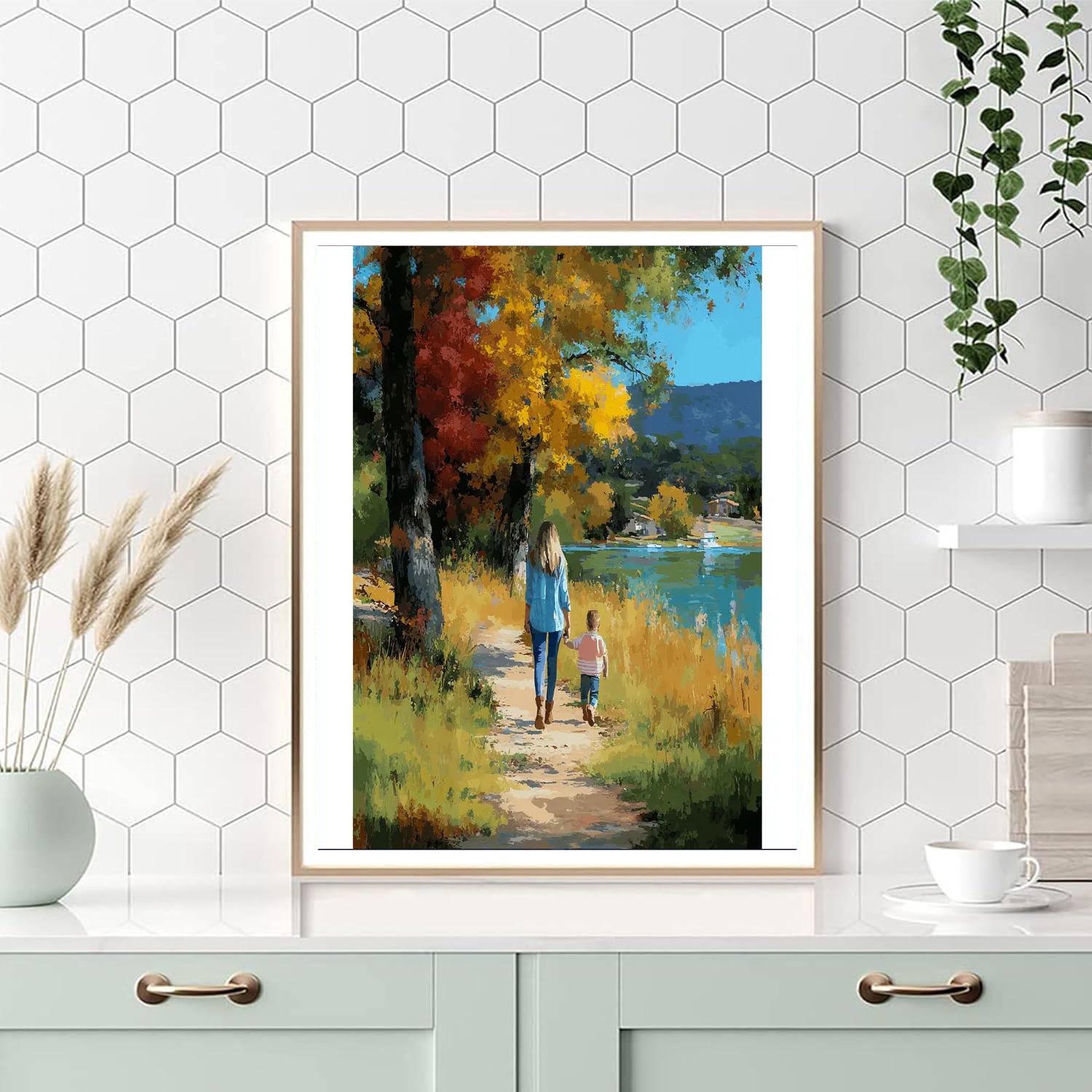 Seasons Of The Heart Painting Number Kit