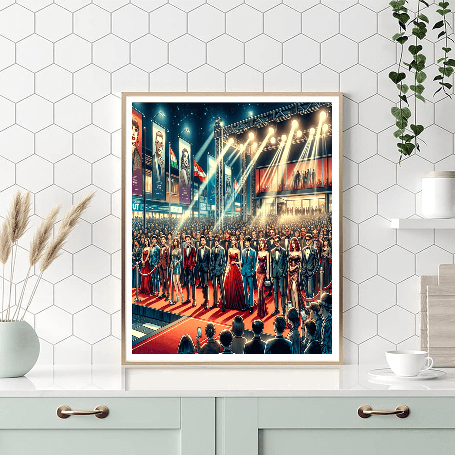 Busan International Film Festival Number Painting