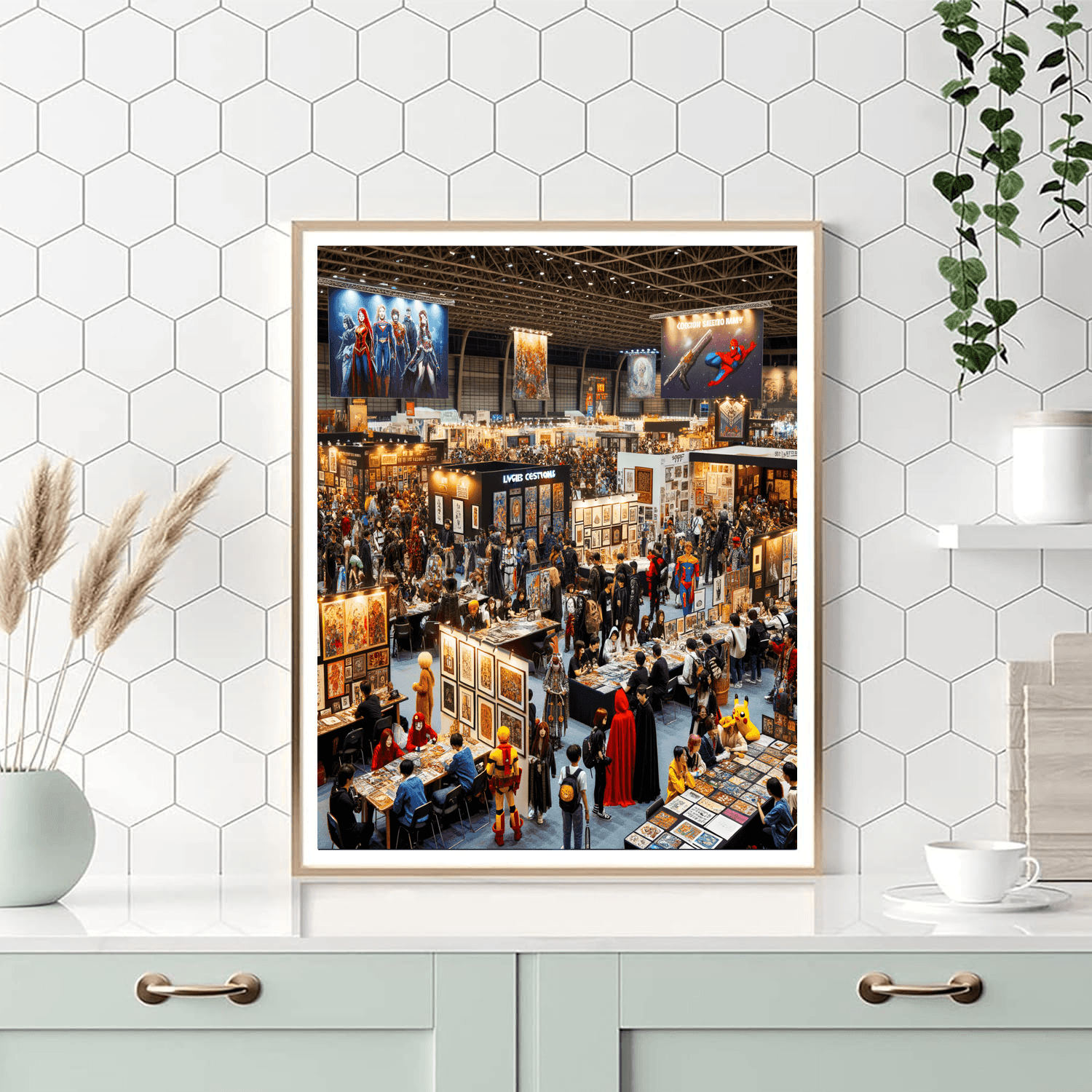 San Diego Comic-con Paint By Numbers Kits