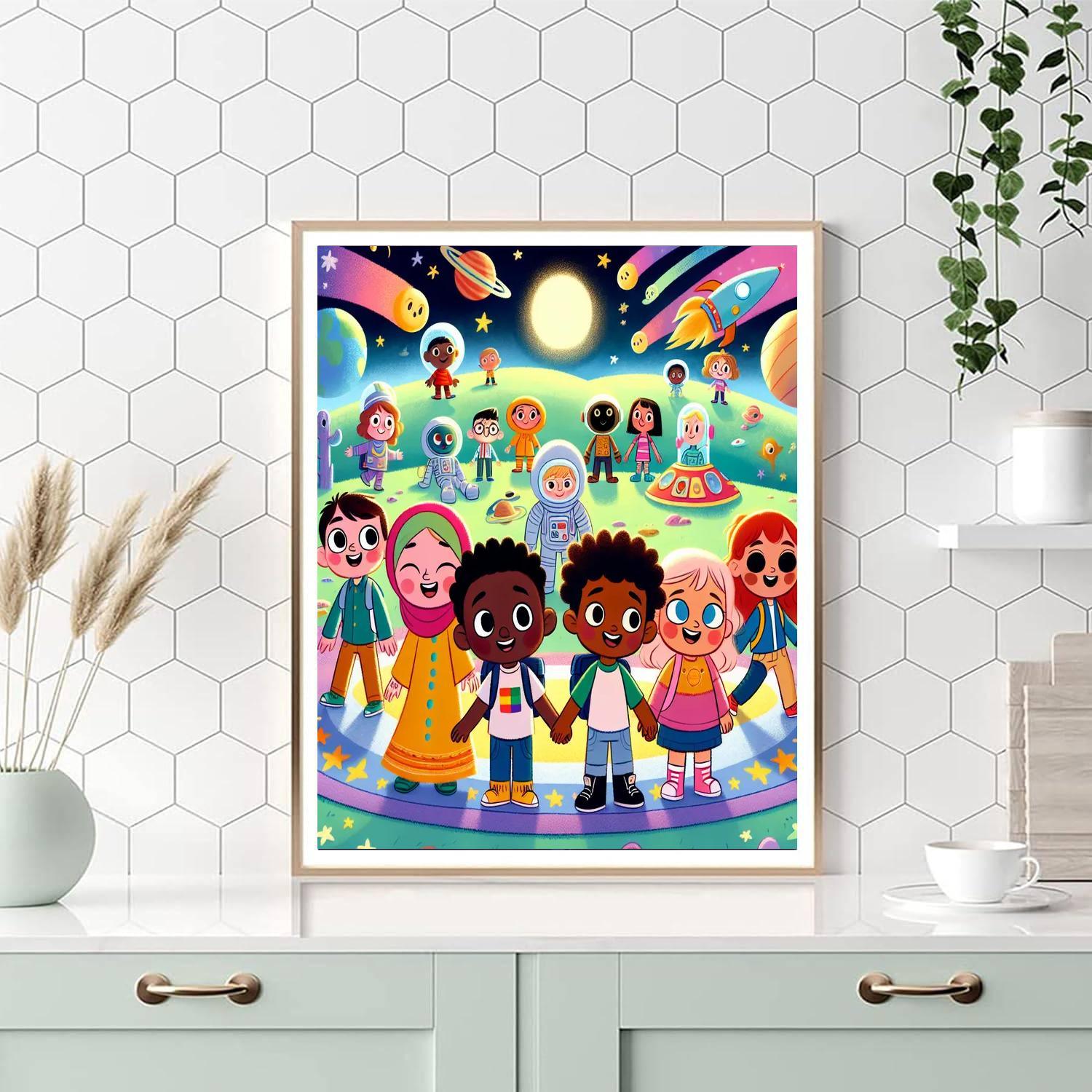 Cosmic Connection Voyage Paint By Numbers Kits