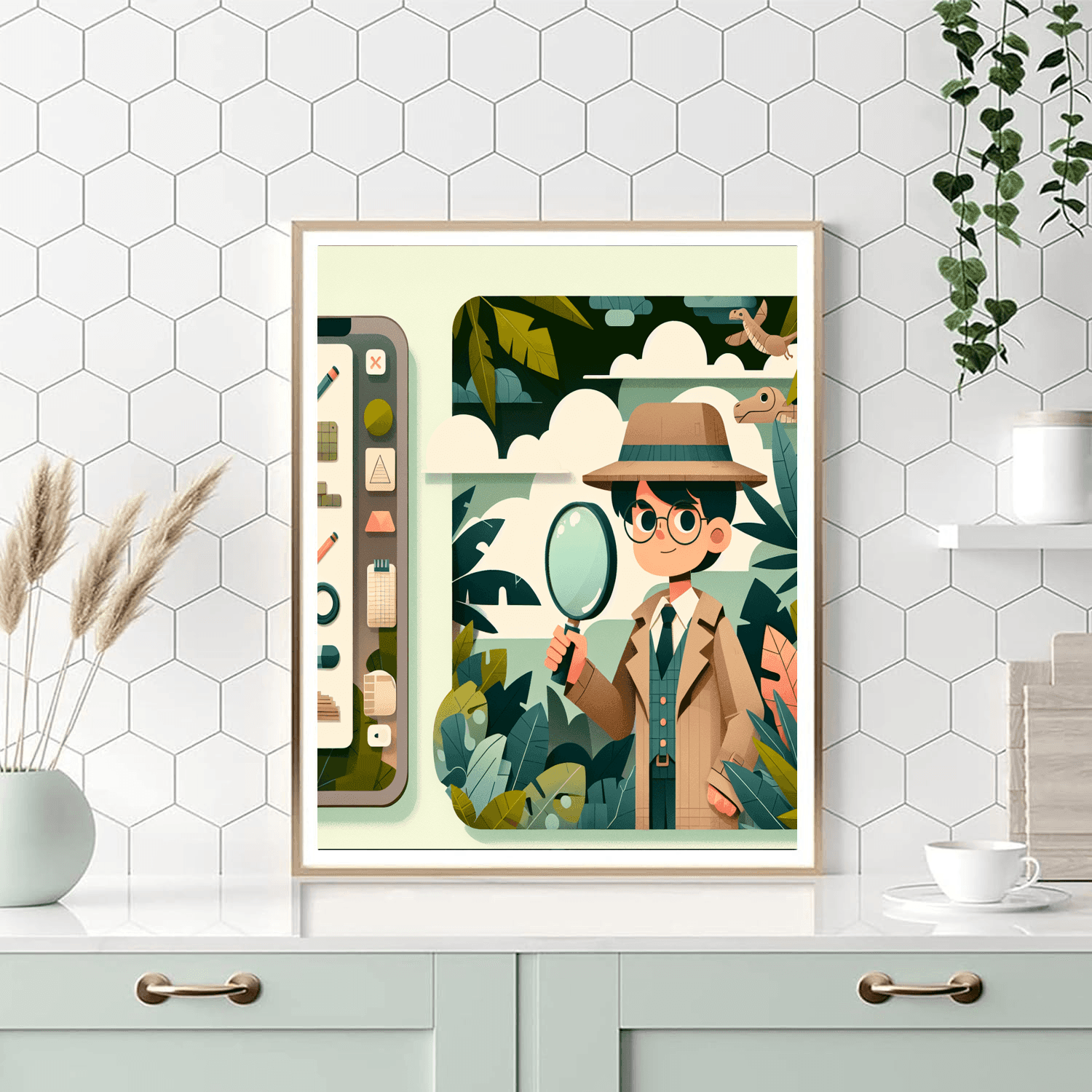 Mystery Of The Deep Jungle Paint By Number