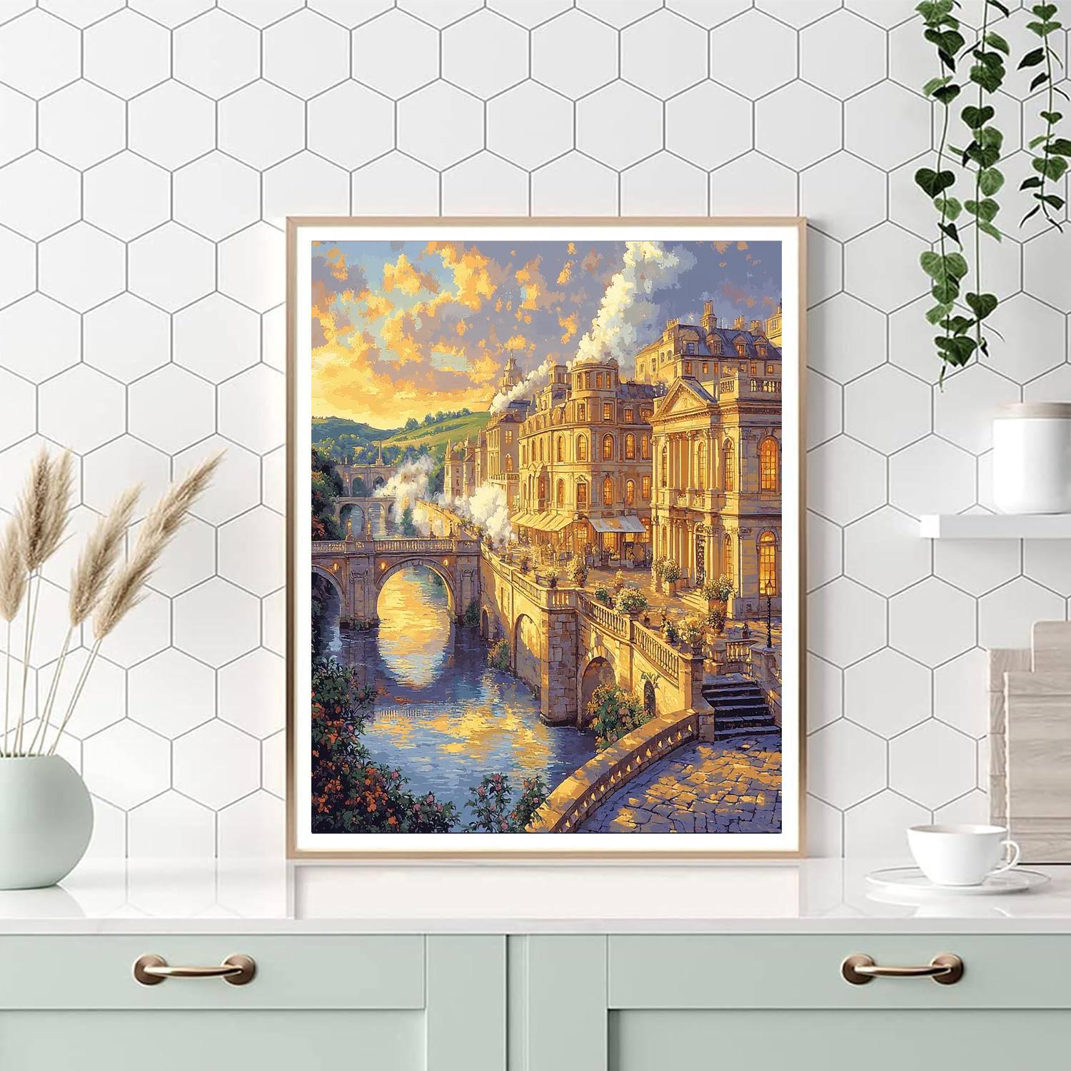 Bath - Somerset, England DIY Paint By Numbers