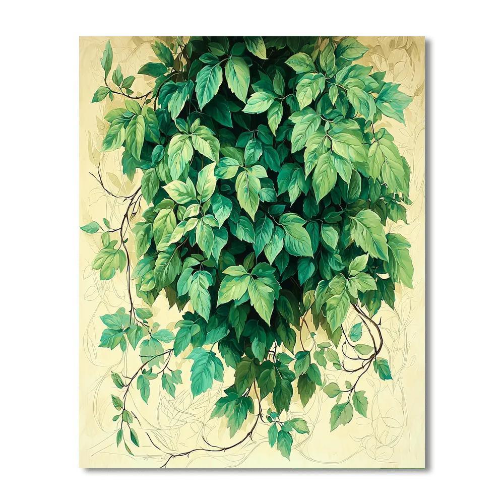 Leonardo Da Vinci Inspired Natural Harmony  Numbered Painting Kits