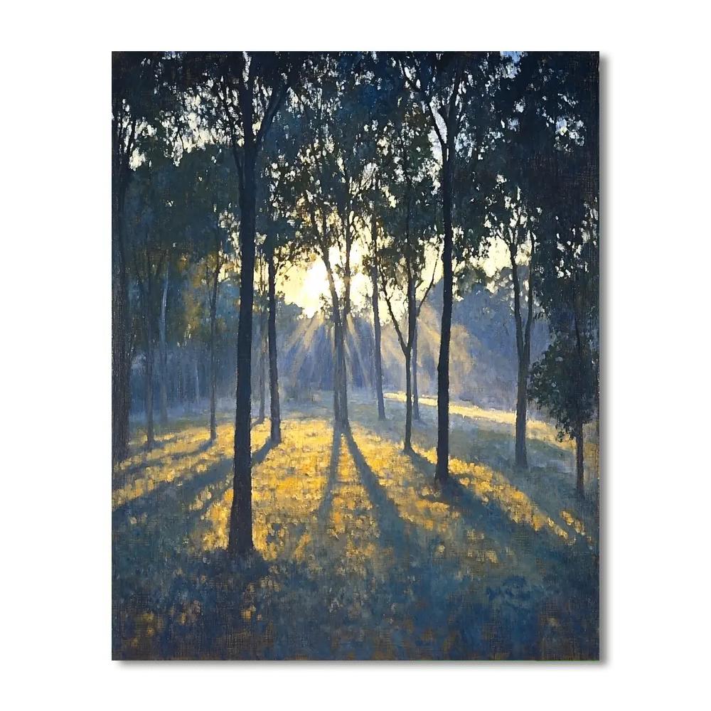 Edgar Degas Inspired Morning Light Symphony  Paint By Numbers