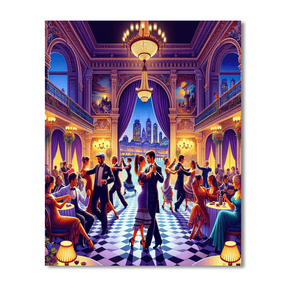 Tango Buenos Aires Festival - Argentina Paint By Numbers Kits