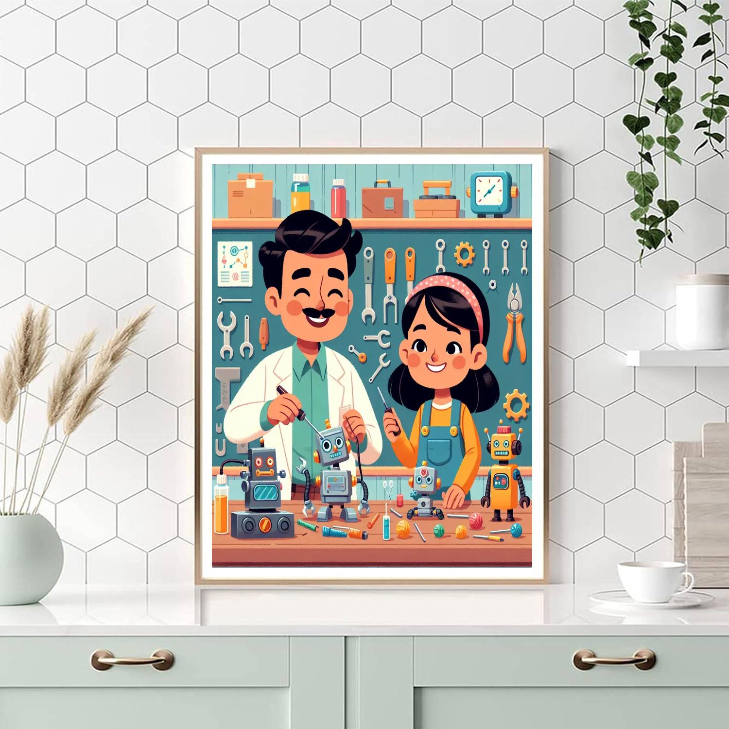 Little Inventors Numbered Painting Kits