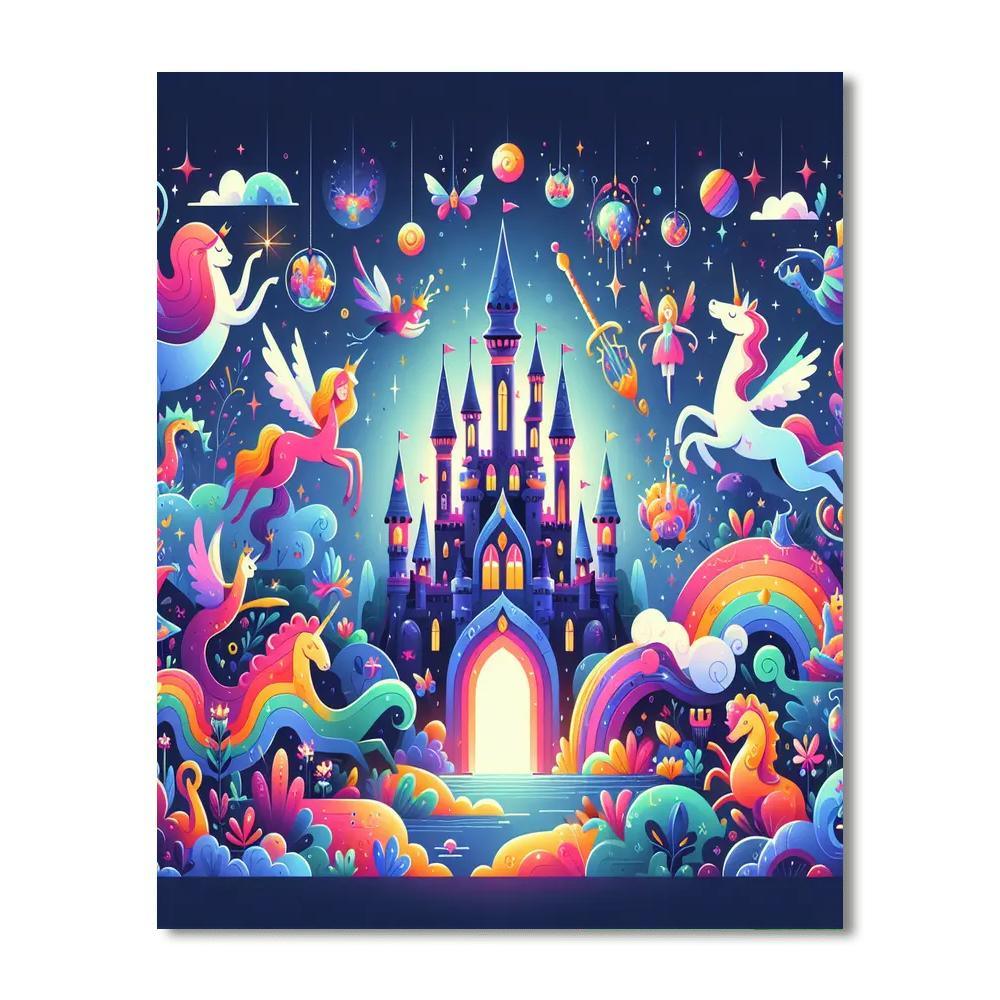 Fairy Tale Magic Paint By Numbers