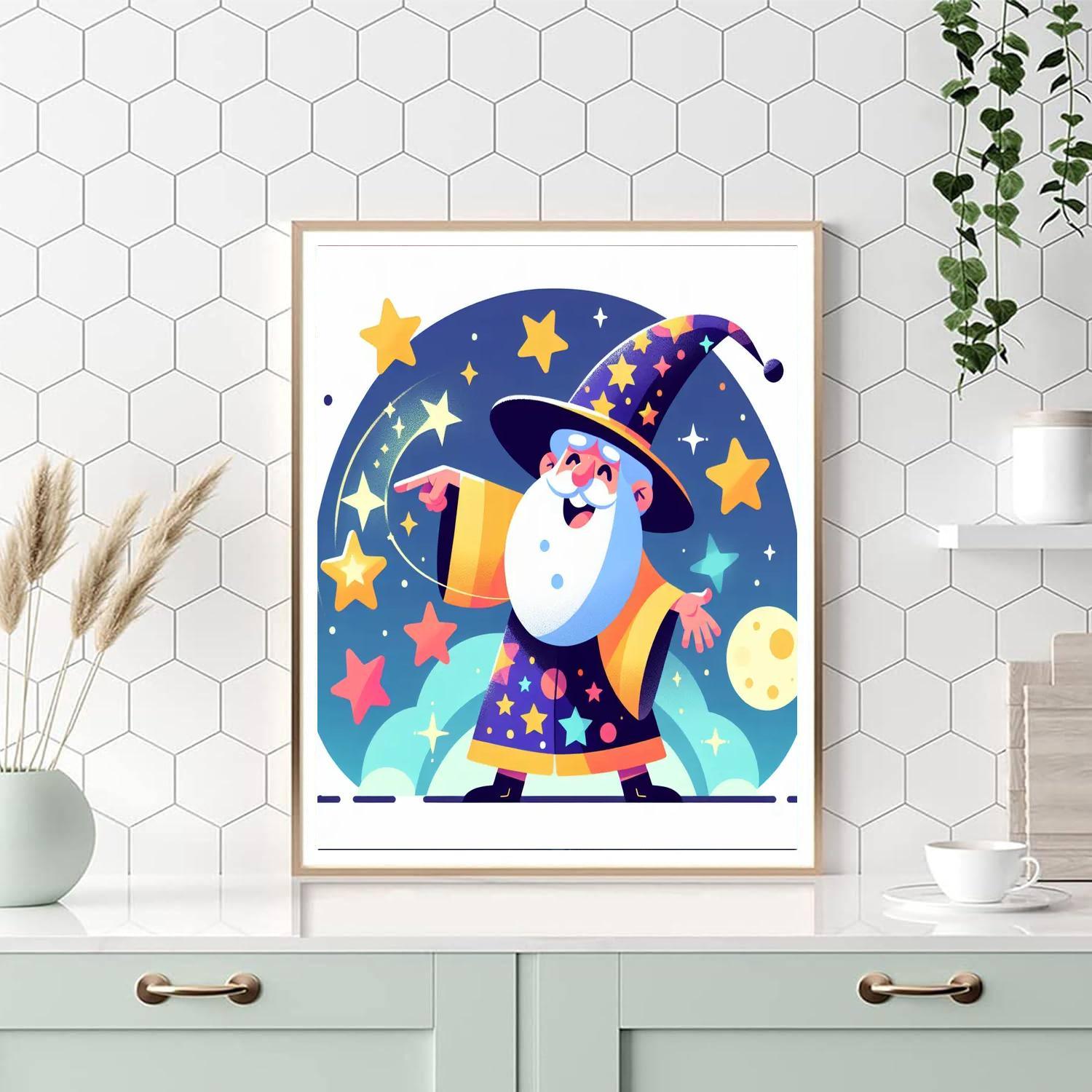 Wondrous Wizard Paint By Color