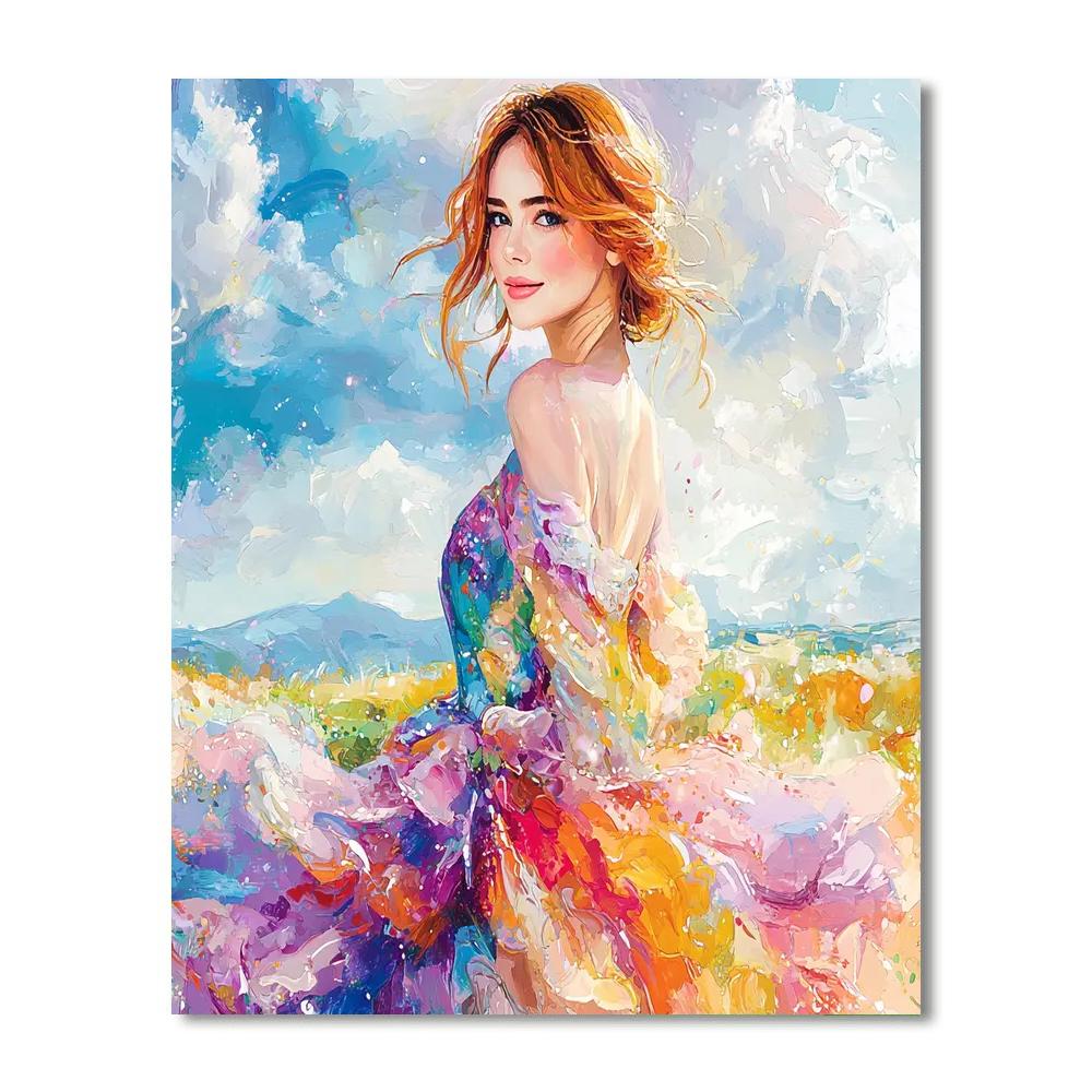 Emma Stone: The Luminescent Star Of Modern Cinema Paint By Color