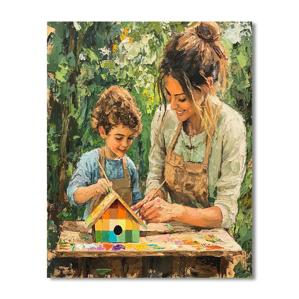 Nurturing The Dream Numbered Painting Kits