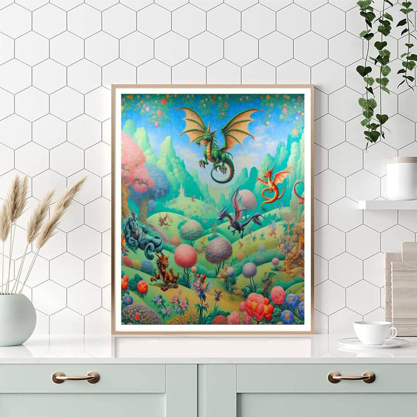 Whimsical Adventure Paint By Number