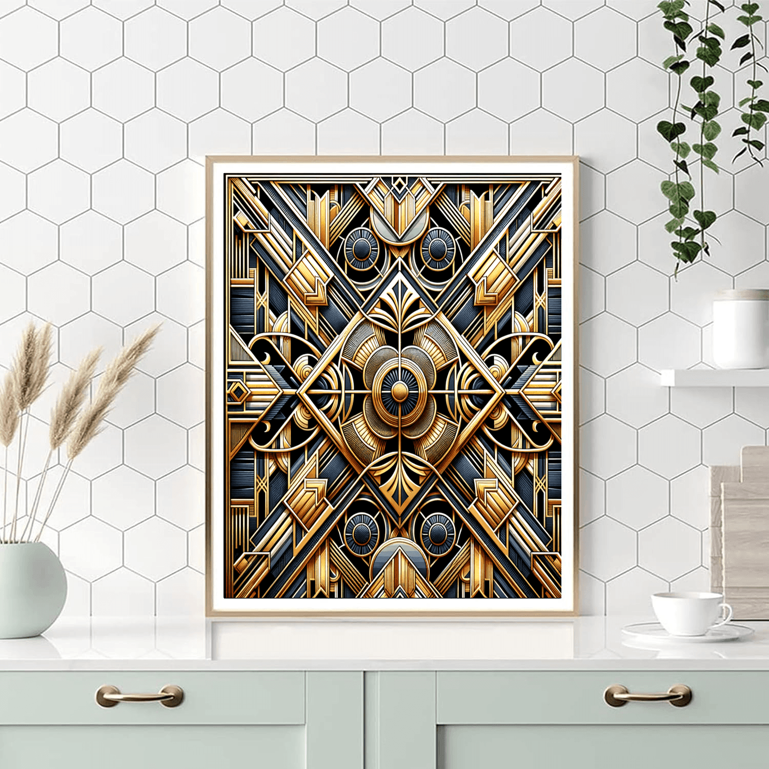Art Deco Dream DIY Paint By Numbers