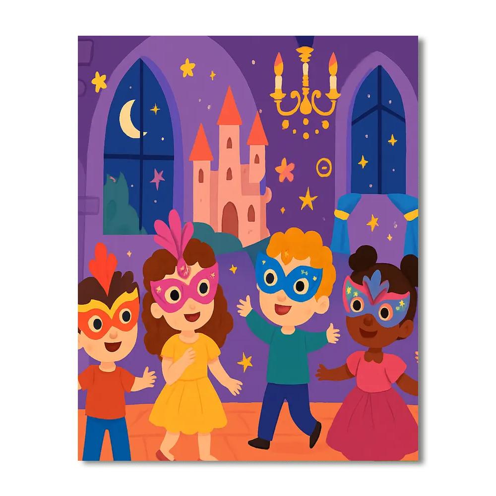 Fairy Tale Masquerade Painting By Numbers Kit