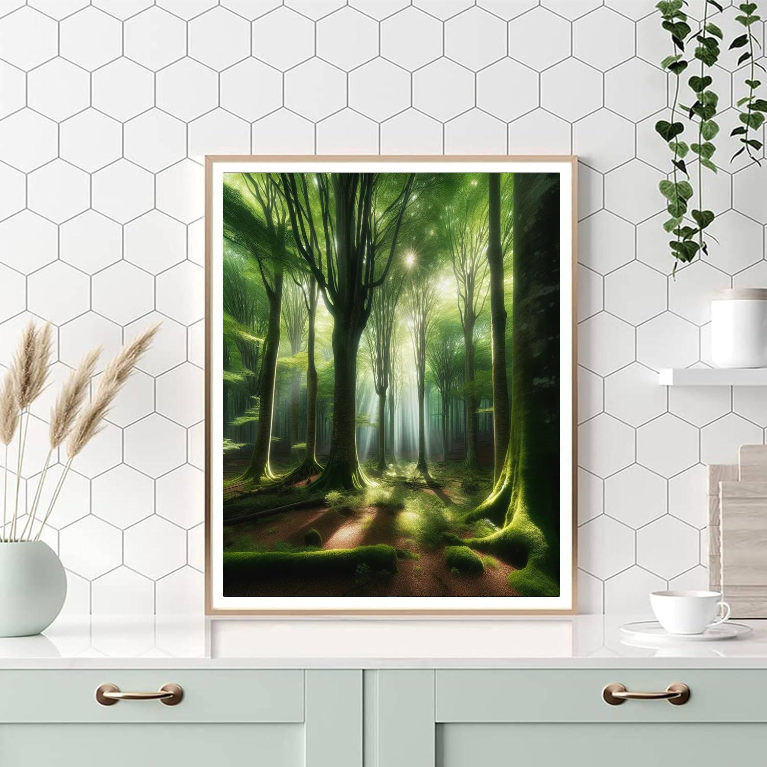 Forest Sanctuary Serenity Numbered Painting Kits