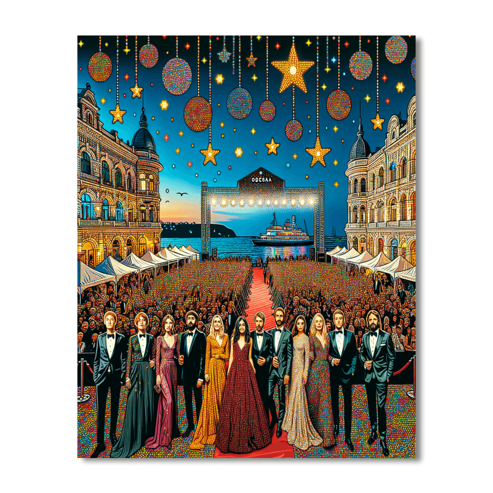 The Odesa Film Festival DIY Paint By Numbers