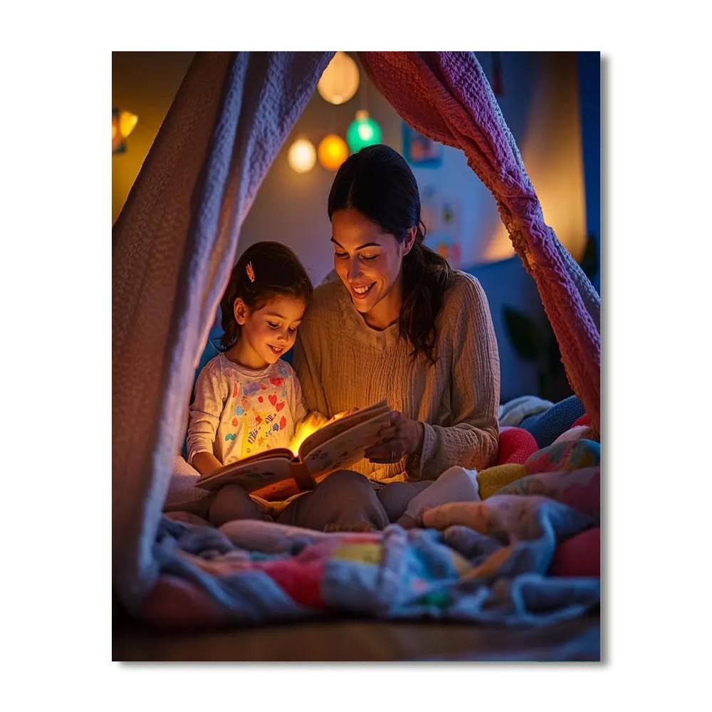 Nighttime Stories Paint By Number