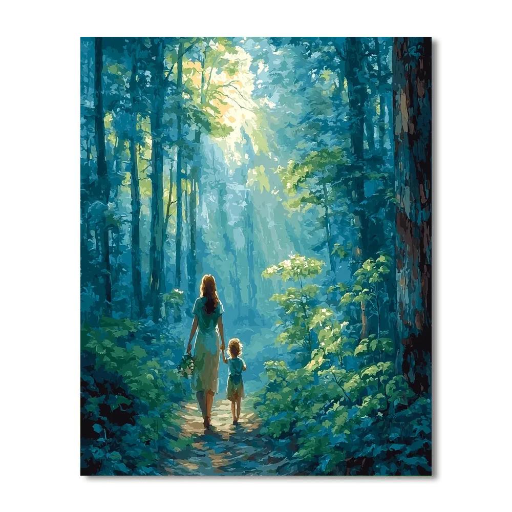 Mystical Woodland Walks Paint By Numbers