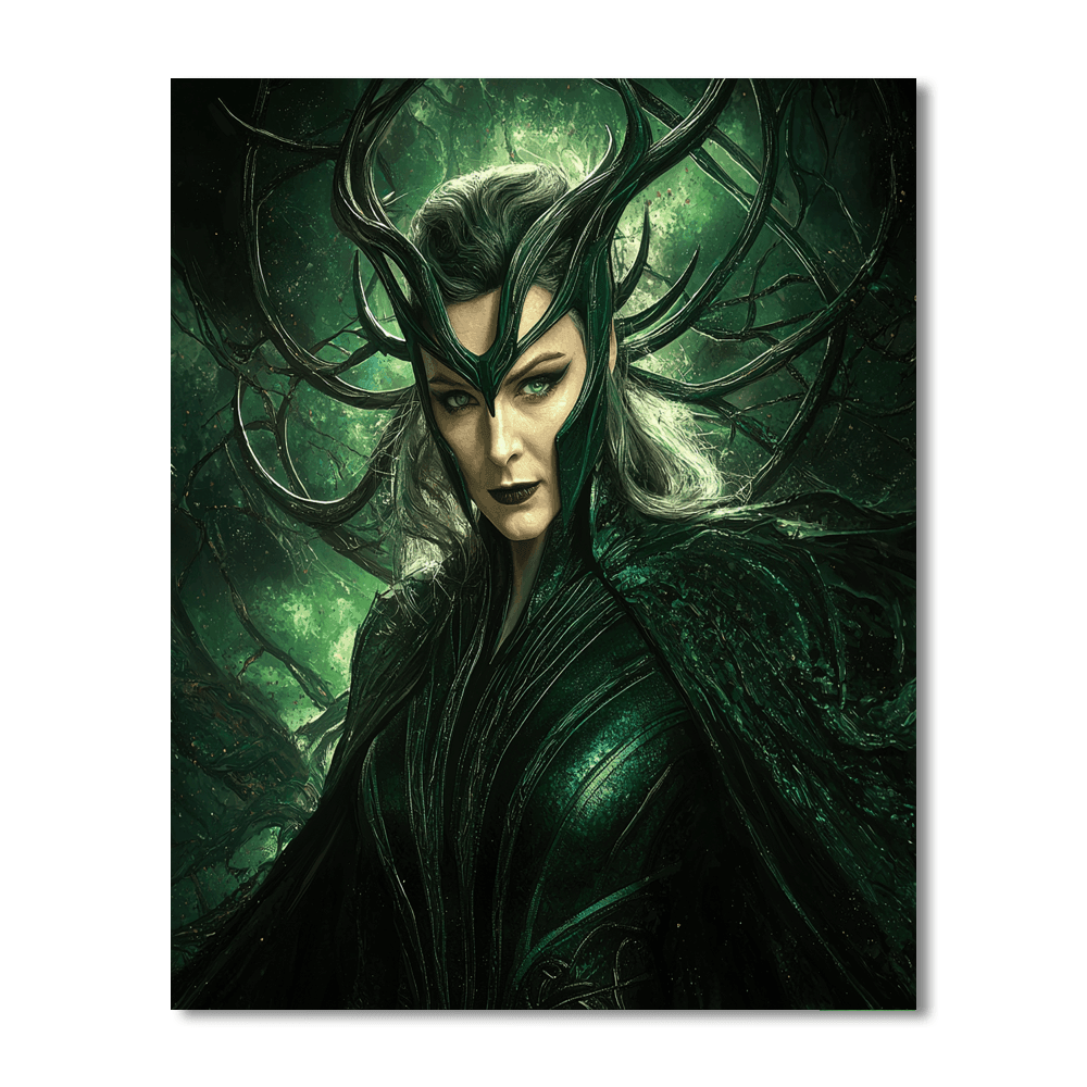 Cate Blanchett: The Ethereal Power Of Hela Paint By Color