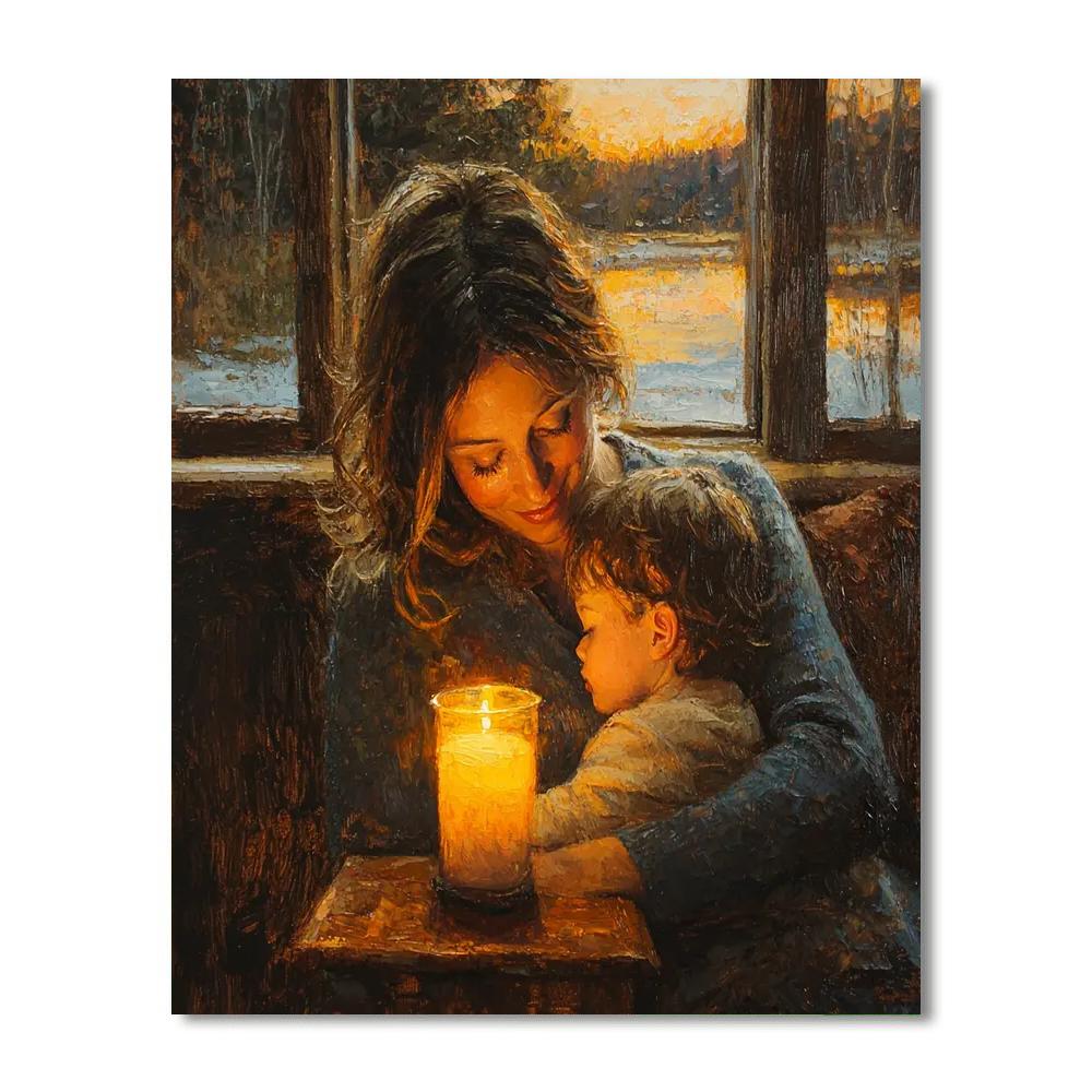 Infinite Mother's Light Numbered Painting Kits