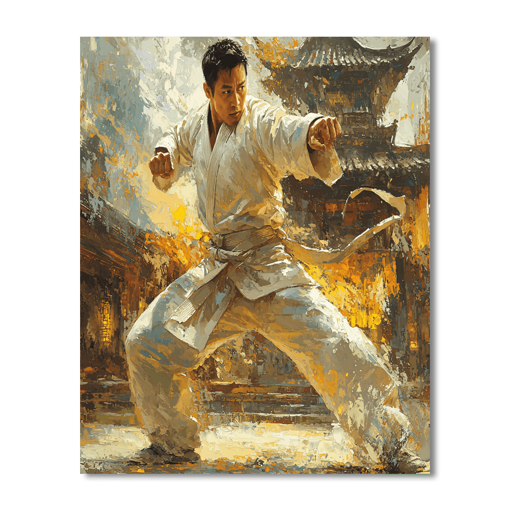 Donnie Yen: Martial Arts Marvel In Action Paint By Number