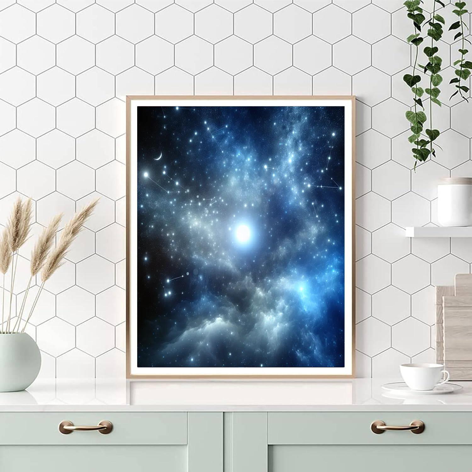 Mystic Night Sky Marvel Paint By Color