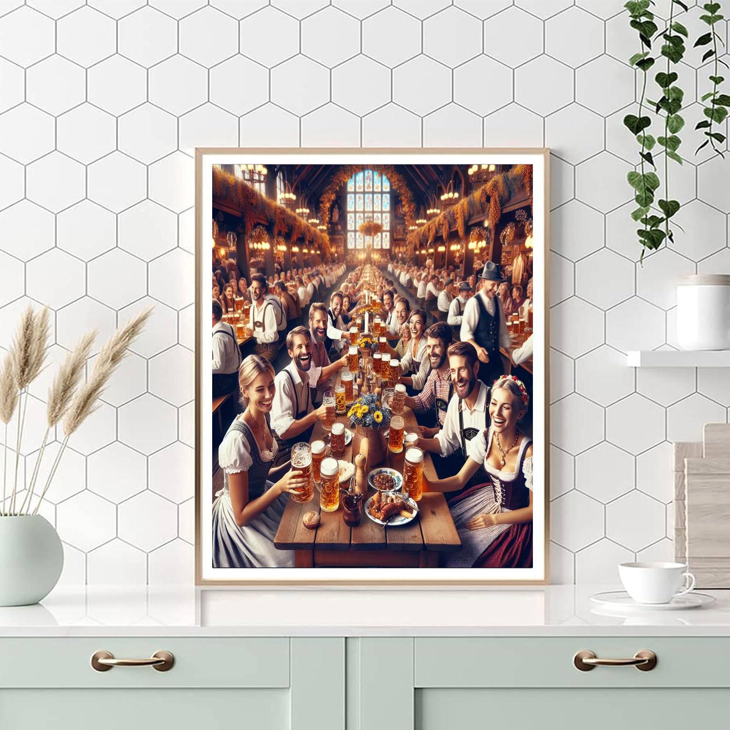 Rathskeller Oktoberfest - Germany Paint By Number