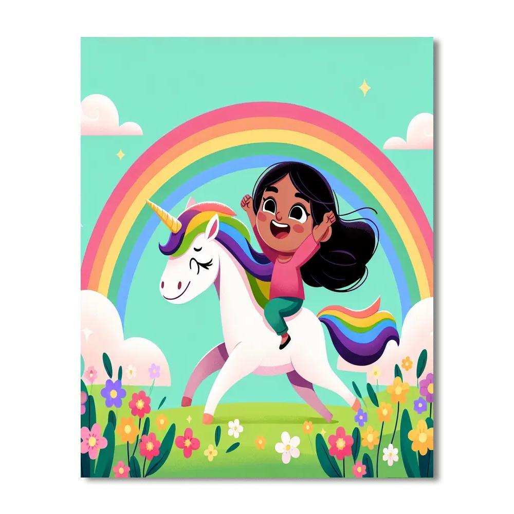 Unicorn Fantasy Adventure Numbered Painting Kits