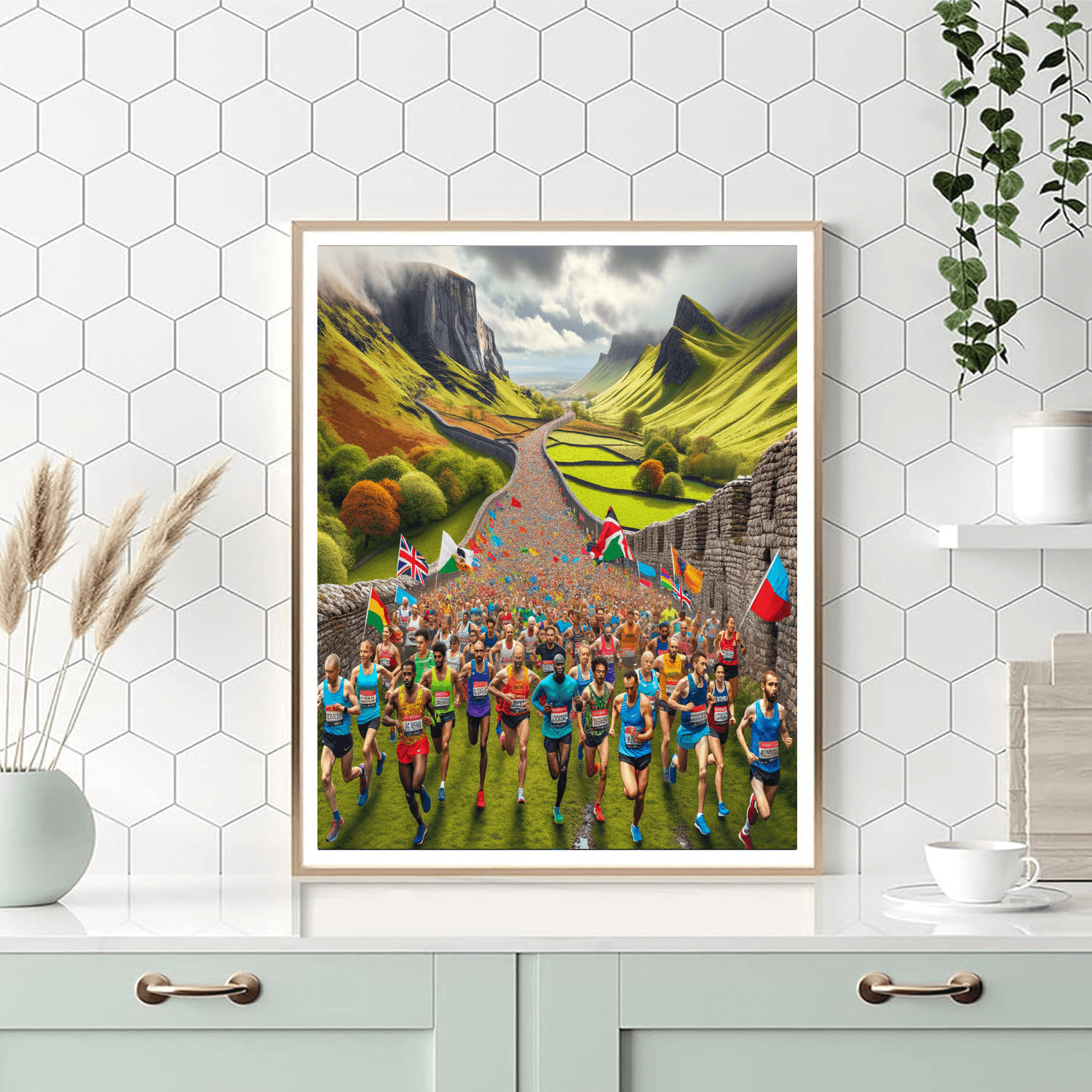 Great Wall Marathon - China Paint By Numbers