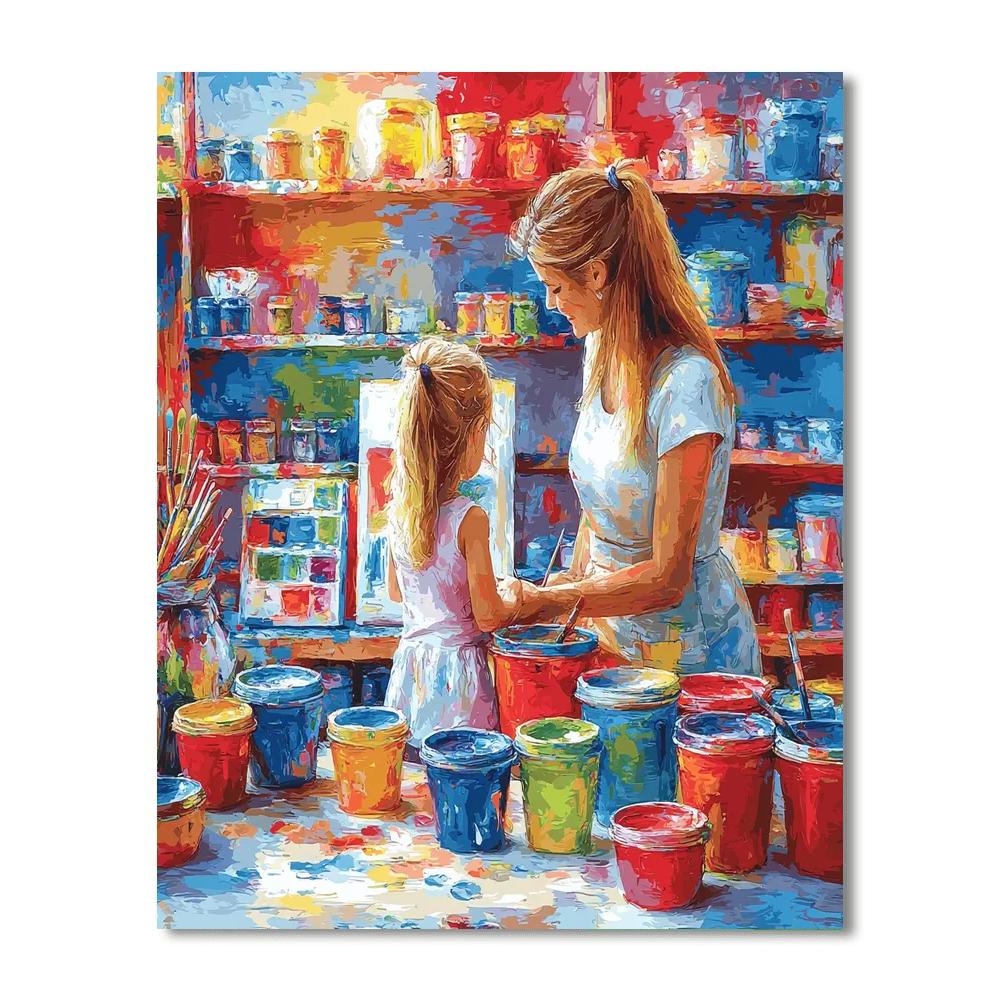 Colors Of Her Care Paint By Numbers