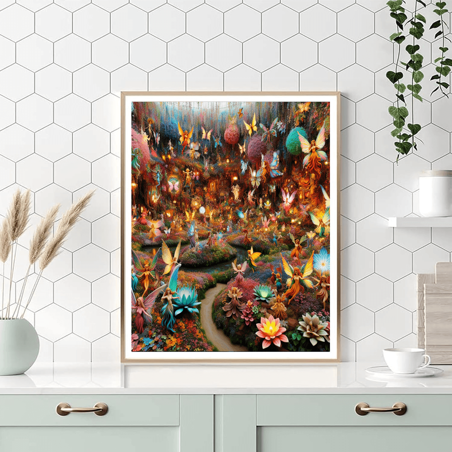 Adventures In Fairy Land Paint By Numbers Art