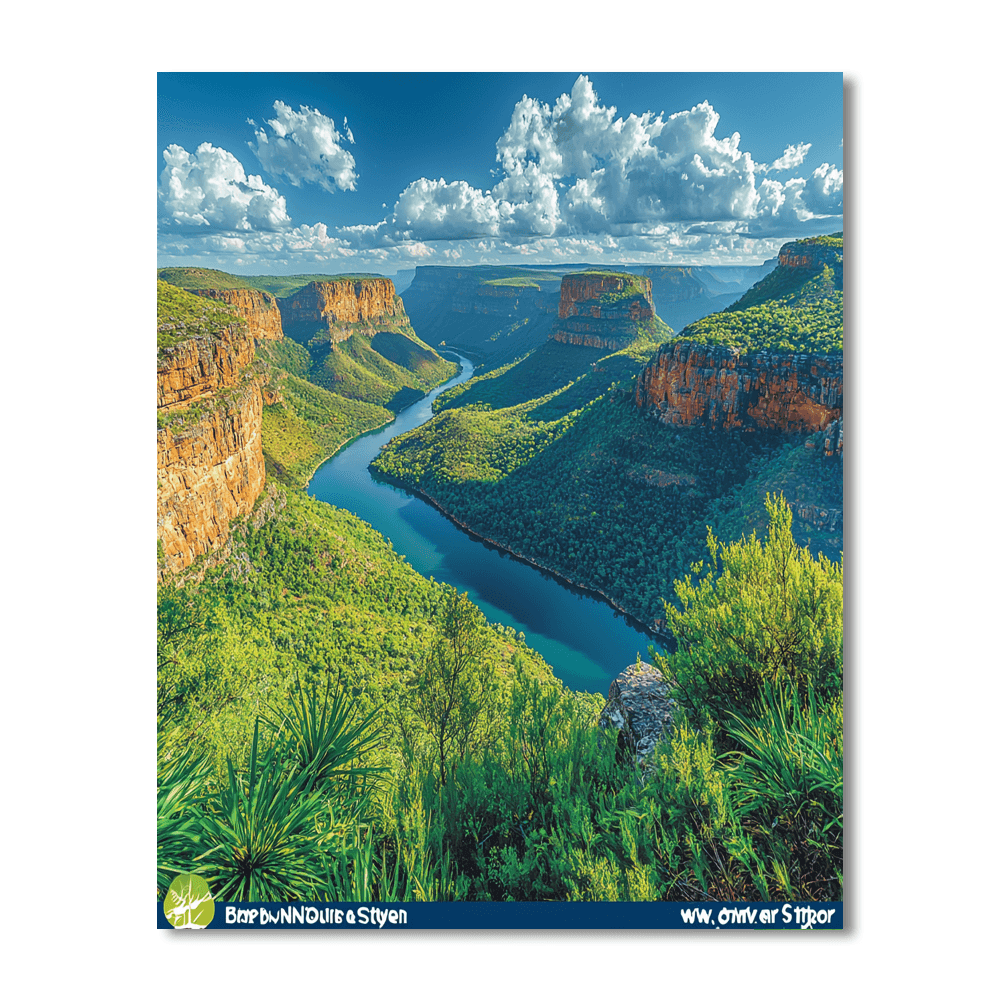 The Blyde River Canyon Paint By Number