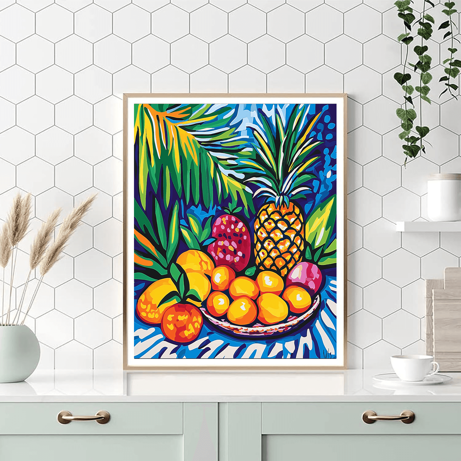 Henri Matisse Inspired Fruits Of Paradise  Paint By Numbers Art