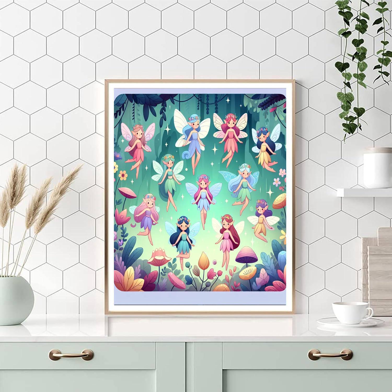 Pixie Hollow Adventure Paint By Numbers