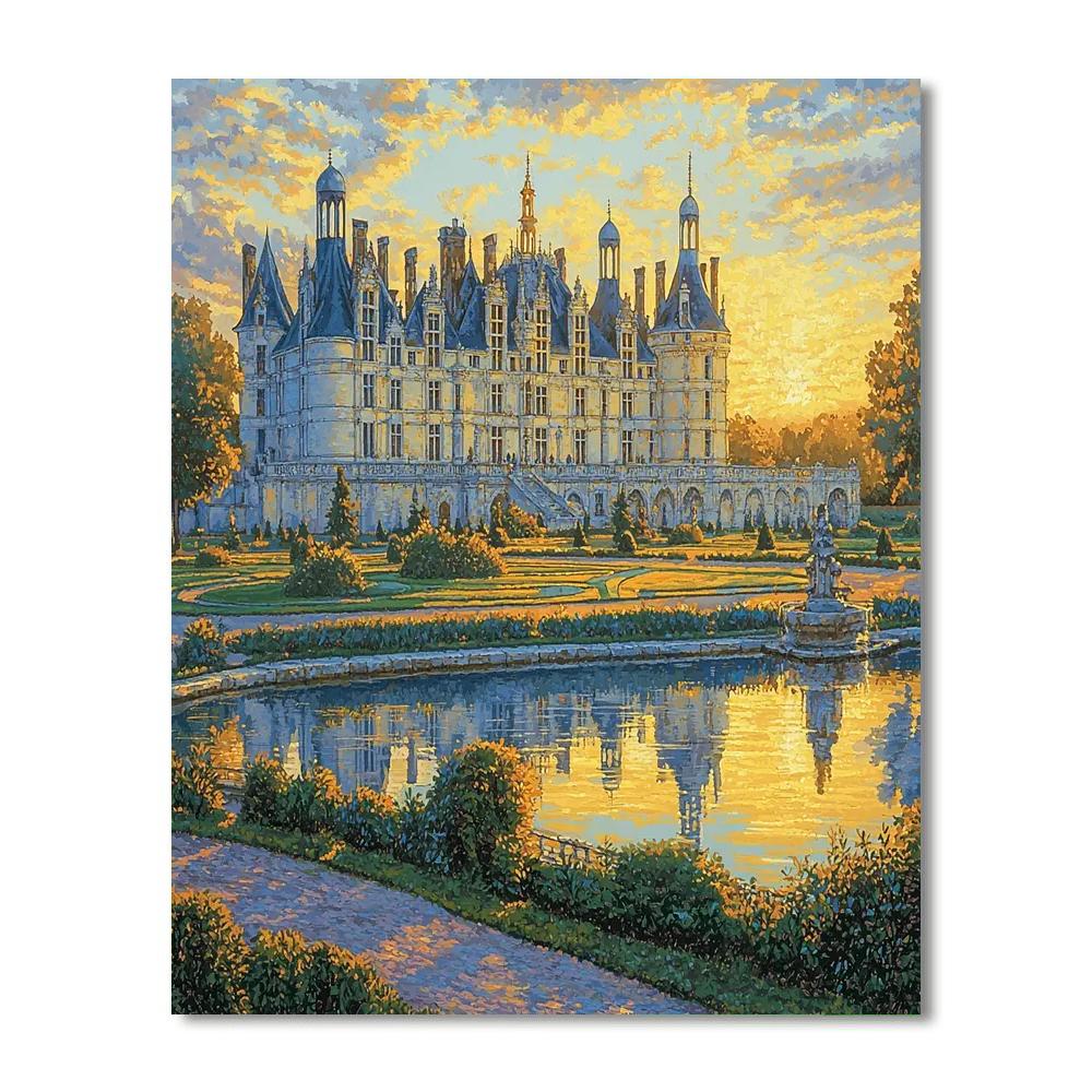 Chateau De Chambord - France Paint By Color