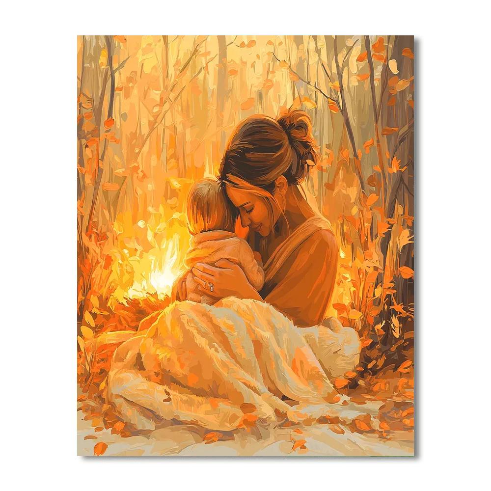 Cozy Winter Evenings Paint By Color