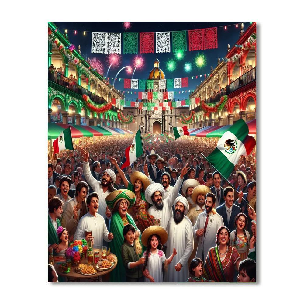 El Grito - Mexico Paint By Numbers Kits