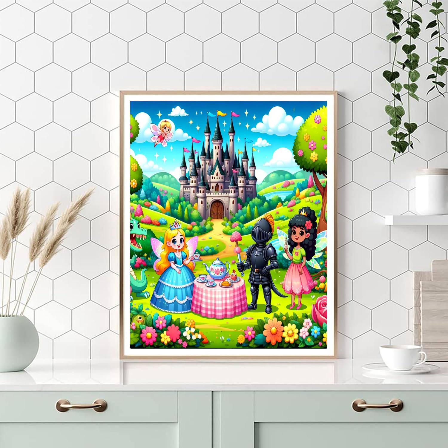 Adventure Through Fairy Tales Numbered Painting Kits
