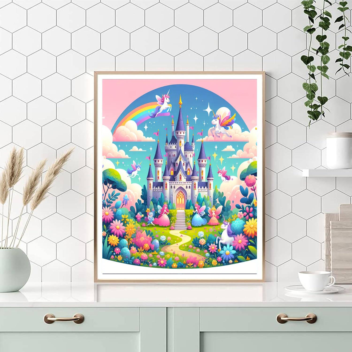 Fairy Tale Kingdom Escape Painting By Numbers Kit