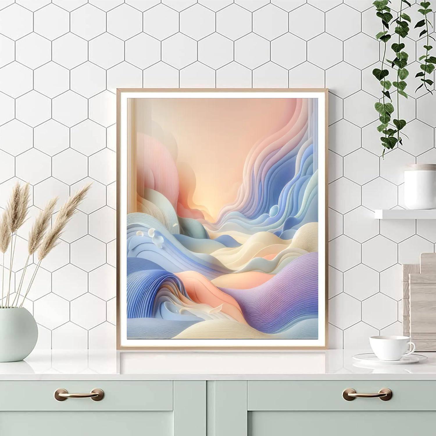 Pastel Dreamland Paint By Color