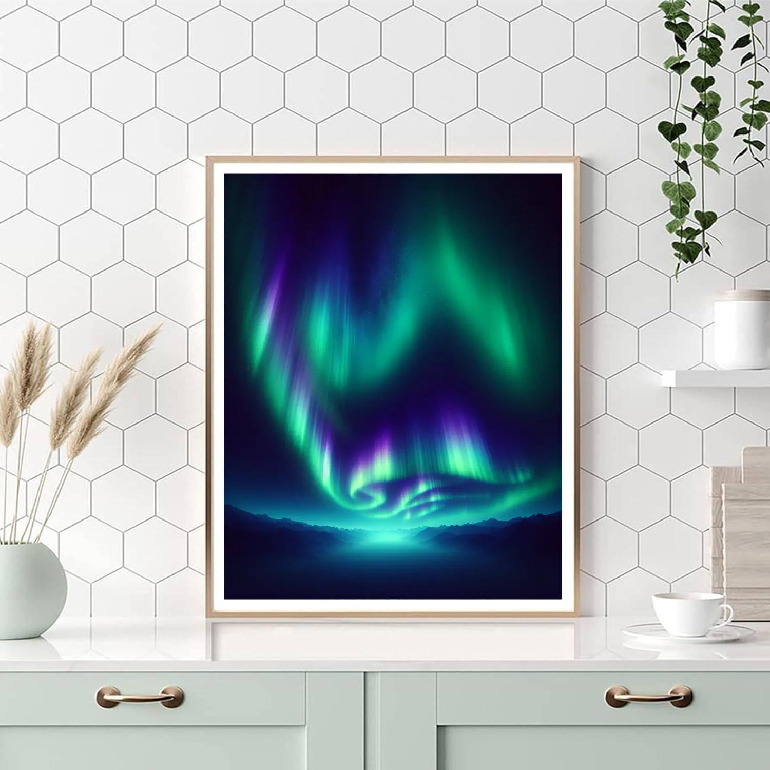 Dancing Aurora Paint By Numbers Kits