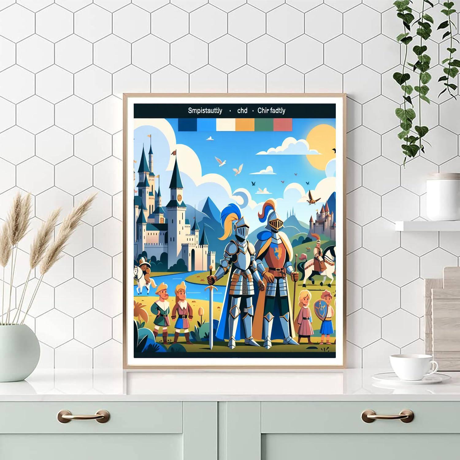 Medieval Kingdom Chronicles Numbered Painting Kits