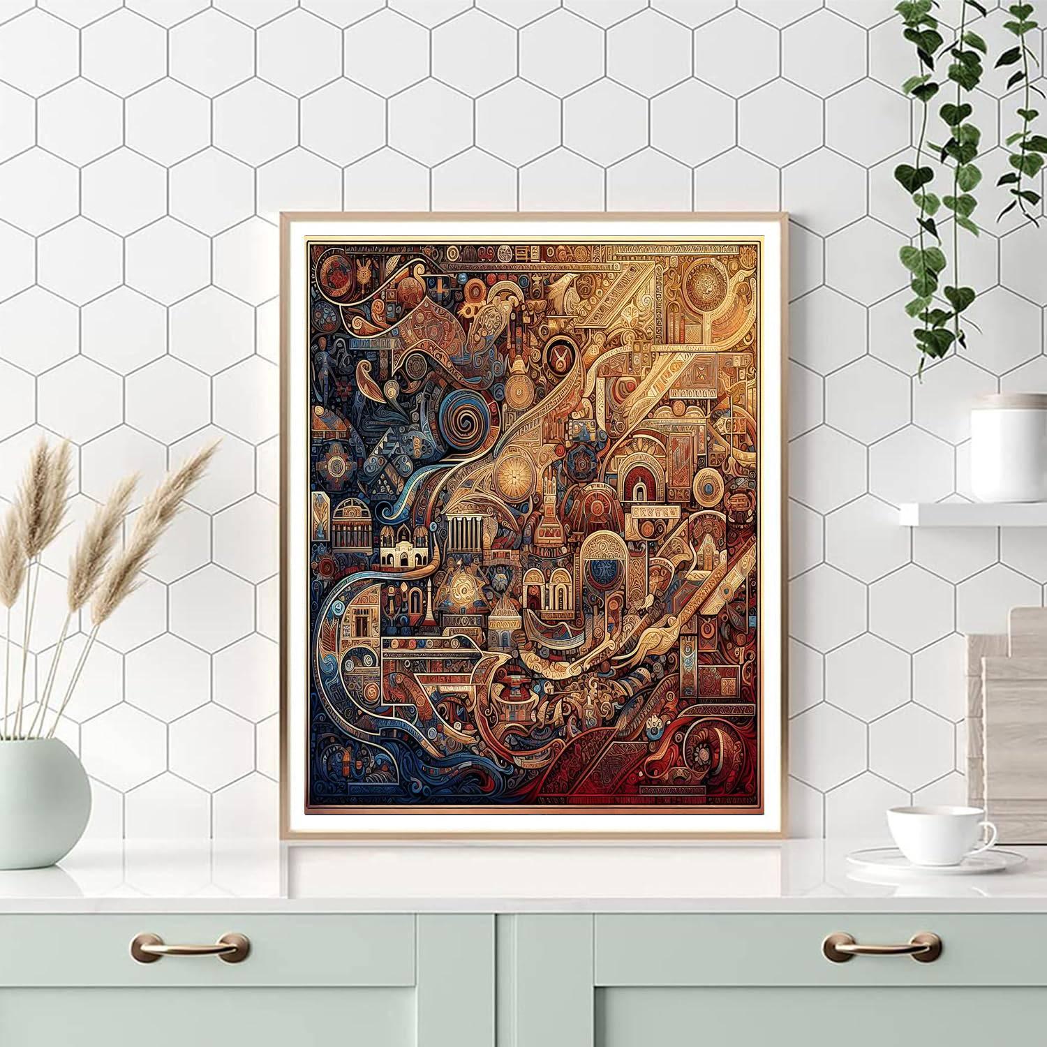 Cultural Heritage Tribute Paint By Numbers Art