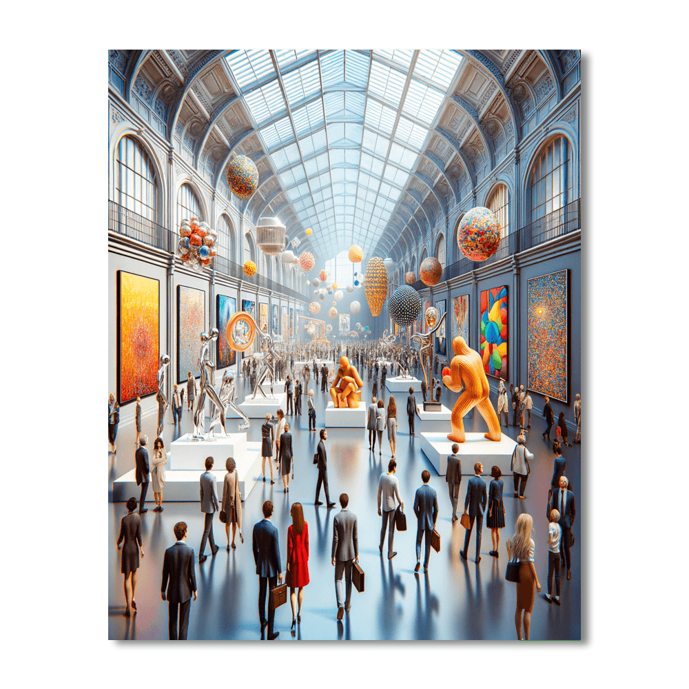 Art Basel Painting Number Kit