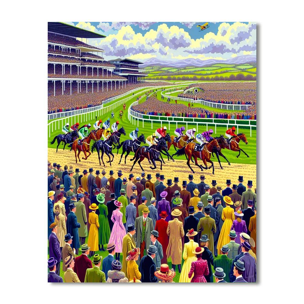 Cheltenham Festival - Uk Number Painting